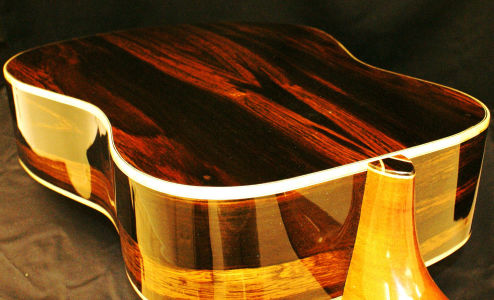 Custom Handmade Dreadnought Acoustic Guitar (Golden Spade)