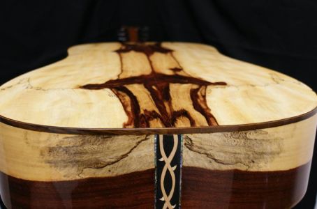 Custom Handmade Grand Auditorium Acoustic Guitar (Crown of Thorns)