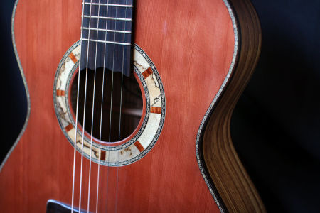 Custom Handmade Grand Auditorium Acoustic Guitar